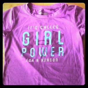 Girls 4t Under Armour t-shirt